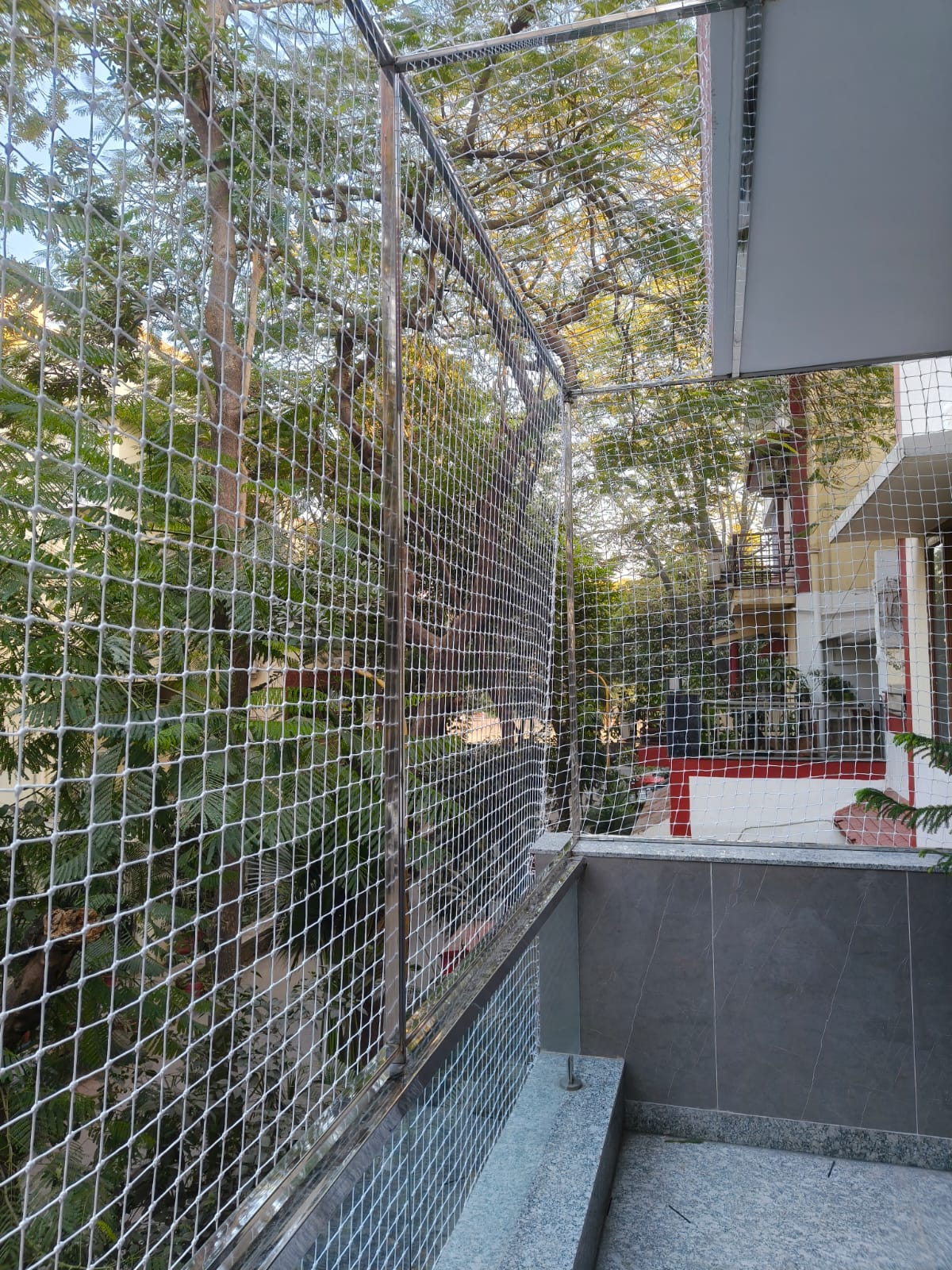 Monkey net on balcony Delhi NCR